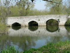Culham Old Bridge just outside of Abingdon, England